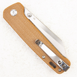 Нож QSP Penguin, D2, Micarta Tan - складной туристические ножи из стали Нож QSP Penguin, D2, Micarta Tan - складной туристические ножи из стали
