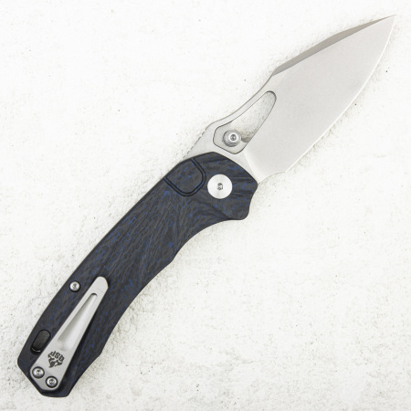Нож QSP Hornbill, S35VN, Blue Carbon Fiber Нож QSP Hornbill, S35VN, Blue Carbon Fiber - купить в интернет-магазине Blademan