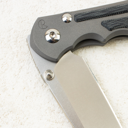 Нож Chris Reeve Large Inkosi Inlay, CPM MagnaCut, Titanium/Black Canvas Micarta Handle, LIN-1012 Нож Chris Reeve Large Inkosi Inlay, CPM MagnaCut, Titanium/Black Canvas Micarta Handle, LIN-1012