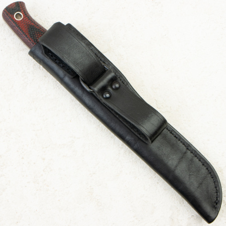Нож Южный Крест Рыбацкий L, VG-10, Micarta Black/Red Handle, 219