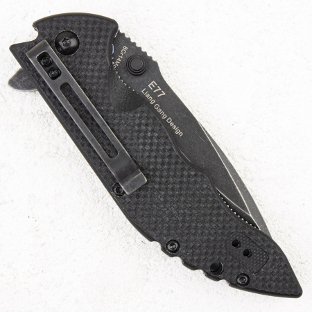 Нож Realsteel E77 Flipper Black, Blackwashed Нож Realsteel E77 Flipper Black, Blackwashed - купить в интернет-магазине Blademan