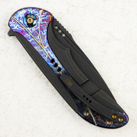 Нож WE Knife Equivik Flipper Knife, CPM 20CV, Titanium Handle, WE23020-2