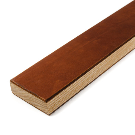 Доска c кожей TSPROF для финишной правки ножей (с ручкой), TS-SH1700330