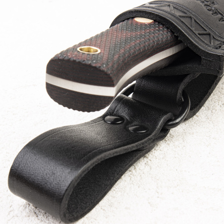 Нож Южный Крест ТТК, CPR, Микарта Красно-Черная, Насечка - купить в интернет-магазине Blademan