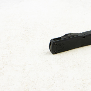 Нож Microtech Ultratech ZBP Gen III Shadow, Black, M390, Aluminum Black, 1123-1 DLCTSH, (Signature Series)