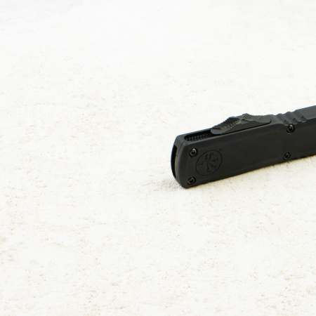 Нож Microtech Ultratech ZBP Gen III Shadow, Black, M390, Aluminum Black, 1123-1 DLCTSH, (Signature Series)