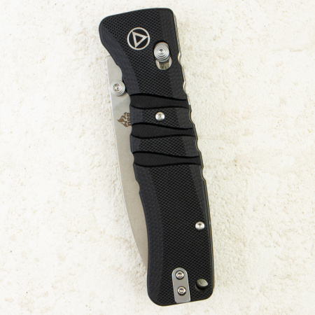 Нож QSP Ripley, Stonewashed 14C28N, G10 Black, QS160-A1