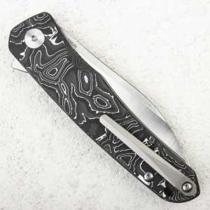 Нож QSP Otter, CPM S35VN, Aluminium Foil Carbon Fiber - складной туристические ножи из стали Нож QSP Otter, CPM S35VN, Aluminium Foil Carbon Fiber - складной туристические ножи из стали