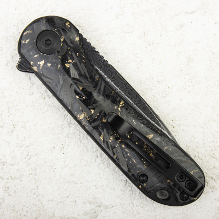 Нож CIVIVI Elementum, Damascus, Shredded Carbon Fiber Black/Gold Нож CIVIVI Elementum, Damascus, Shredded Carbon Fiber Black/Gold - купить в интернет-магазине Blademan