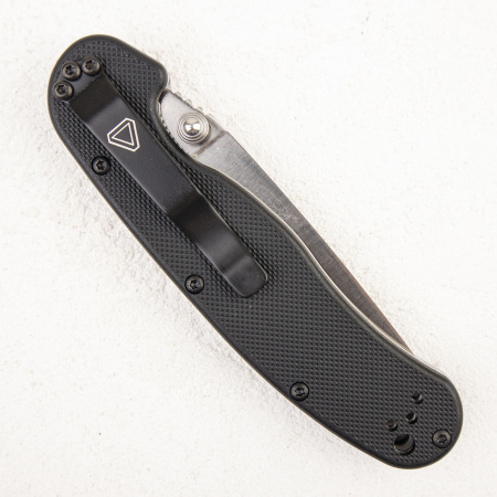 Нож Ontario Rat 2, AUS-8, Satin, Black Nylon, 8860