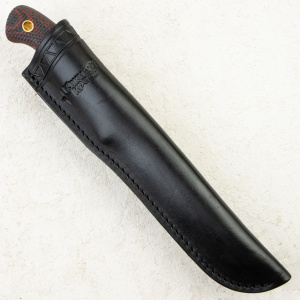 Нож Южный Крест Meat Master, Elmax, Micarta Black/Red, Насечка, 241 Нож Южный Крест Meat Master, Elmax, Micarta Black/Red, Насечка, 241
