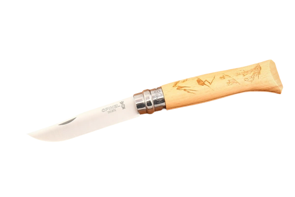 Нож Opinel №8 Hiking — нож в раскрытом виде