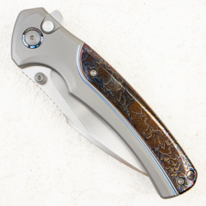 Нож WE Knife Ziffius Flipper & Thumb Stud & Button Lock Knife Gray Titanium Handle With Flamed Titanium Integral Spacer. LIMITED EDITION, WE22024D-4 - складной туристические ножи из стали Нож WE Knife Ziffius Flipper & Thumb Stud & Button Lock Knife Gray Titanium Handle With Flamed Titanium Integral Spacer. LIMITED EDITION, WE22024D-4 - складной туристические ножи из стали