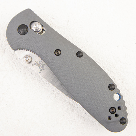 Нож Benchmade Mini-Griptilian 556-1, CPM-20CV, Blue Class Нож Benchmade Mini-Griptilian 556-1, CPM-20CV, Blue Class - купить в интернет-магазине Blademan