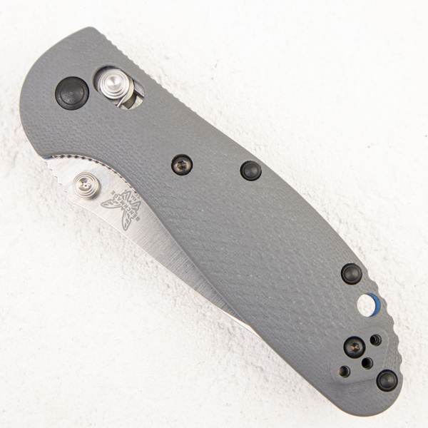 Нож Benchmade Mini-Griptilian 556-1, CPM-20CV, Blue Class