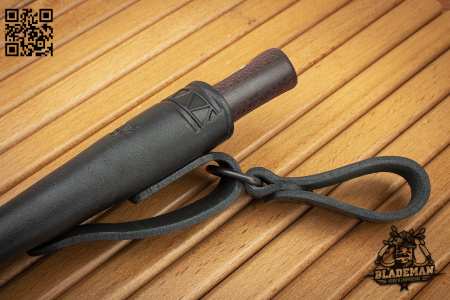 Нож Южный Крест Джек Эксперт, N690, Конвекс, Микарта черно-красная, Насечка - купить в интернет-магазине Blademan