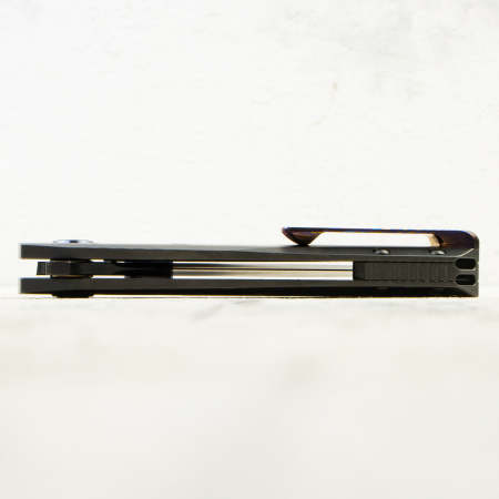 Нож Remette Kestrel, DLC, S35VN, Titanium Black/Timascus Handle, RTPO-E Нож Remette Kestrel, DLC, S35VN, Titanium Black/Timascus Handle, RTPO-E