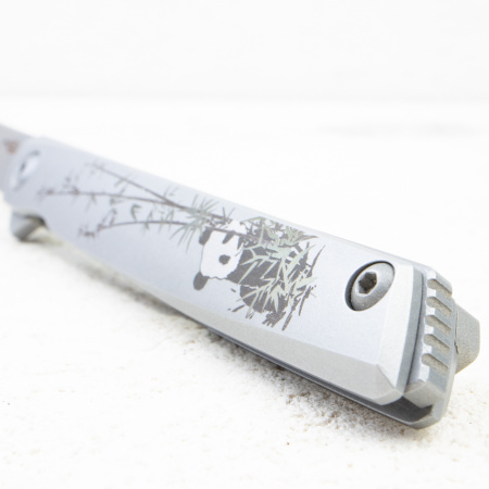 Нож N.C. Custom Stylus "Panda", AUS-10, Stainless Steel handle, NCC105-PND - купить в интернет-магазине Blademan