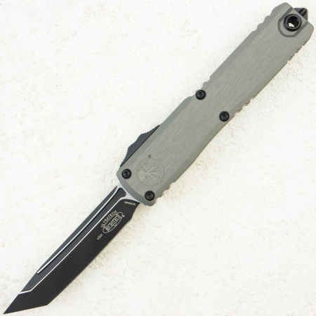 Нож Microtech Ultratech ZBP Gen III Tanto, Black, M390, Aluminum Natural Clear, 1123-1 NC