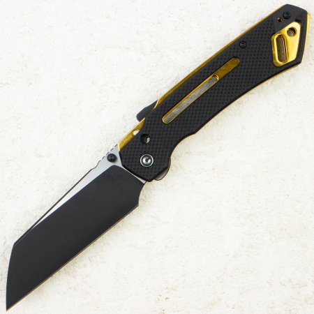 Нож CIVIVI Buster FG, Black Stonewashed, Nitro-V, Coarse G10 Black Handle, C24052-1