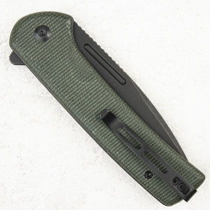 Нож CIVIVI Conspirator Button Lock, Nitro-V, Micarta Green, C21006-2 - складной туристические ножи из стали Нож CIVIVI Conspirator Button Lock, Nitro-V, Micarta Green, C21006-2 - складной туристические ножи из стали