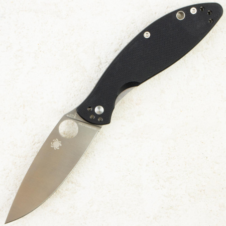 Нож Spyderco Astute, 8Cr13MoV, G10 Black, C252GP