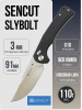 Нож Sencut Slybolt, Satin, 9Cr18MoV, G10 Black Handle, S25001-1