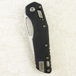 Нож Microtech MSI, Stonewash, M390, G10 Fluted Black, 210-10 Нож Microtech MSI, Stonewash, M390, G10 Fluted Black, 210-10
