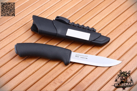 Нож MORA BushCraft Survival, нерж. сталь, черный - купить в интернет-магазине Blademan