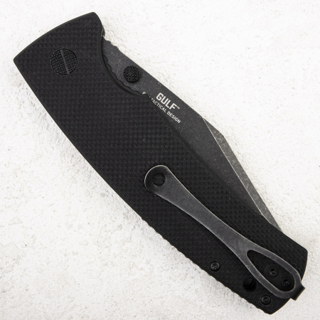 Нож CRKT Gulf, RJM Tactical Design, 8Cr13MoV, G10 Black, 2795