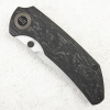 Нож WE Knife Thug XL, CPM 20CV, Titanium/Shredded Carbon Fiber - купить в интернет-магазине Blademan