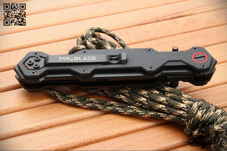 Mr.Blade Ferat Black, D2, Black G10 - купить в интернет-магазине Blademan