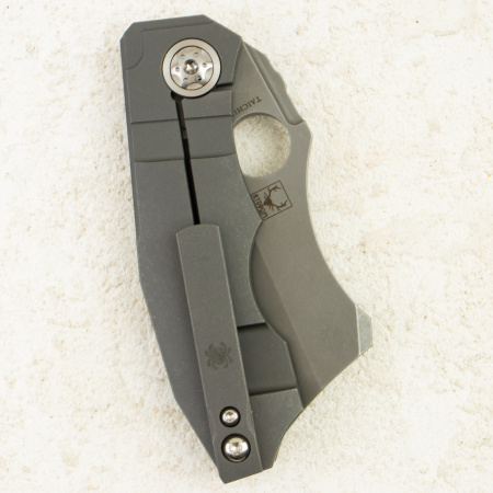 Нож Spyderco Stovepipe, CPM 20CV, Titanium Handle, C260TIP Нож Spyderco Stovepipe, CPM 20CV, Titanium Handle, C260TIP