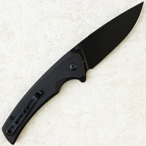 Нож SENCUT Serene, Black Stonewashed, D2, Black Aluminum Handle, S21022B-1 Нож SENCUT Serene, Black Stonewashed, D2, Black Aluminum Handle, S21022B-1