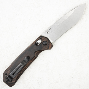 Нож Benchmade Grizzly Creek, 15060-2, CPM-S30V, Wood - складной туристические ножи из стали Нож Benchmade Grizzly Creek, 15060-2, CPM-S30V, Wood - складной туристические ножи из стали