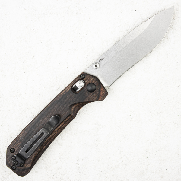 Нож Benchmade Grizzly Creek, 15060-2, CPM-S30V, Wood
