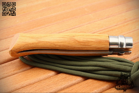 Нож Opinel №8, Нержавеющая сталь, Дуб, Гравировка заяц - купить в интернет-магазине Blademan