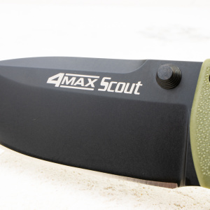 Нож Cold Steel 4-Max Scout 62RQ, AUS 10A, Grive-Ex Olive, CS-62RQ-ODBK Нож Cold Steel 4-Max Scout 62RQ, AUS 10A, Grive-Ex Olive, CS-62RQ-ODBK