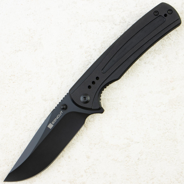 Нож SENCUT Regnator, Black, 9Cr18MoV, G10 Black Handle, S24057-1