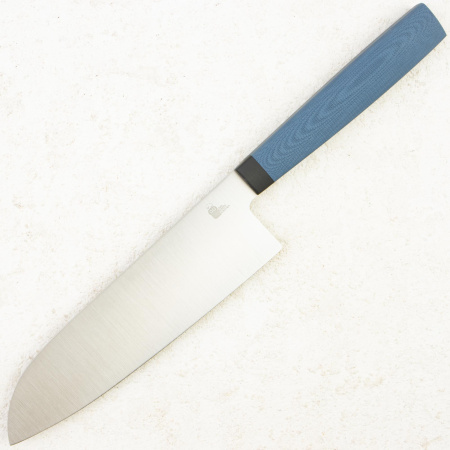 Нож сантоку OWL SA160 F, N690 Cryo, G10 Navy Blue, (Эксклюзивный цвет)