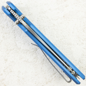 Нож CIVIVI Hyperpulse, Satin, 14C28N, Aluminum Blue Handle, C23087A-2 Нож CIVIVI Hyperpulse, Satin, 14C28N, Aluminum Blue Handle, C23087A-2
