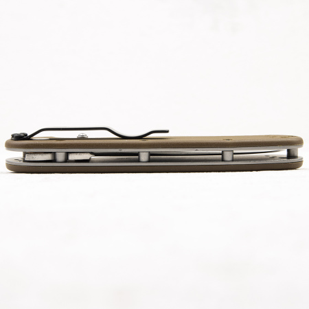 Нож Ontario RAT-2, D2, Satin, Coyote Brown Nylon, 8828CB