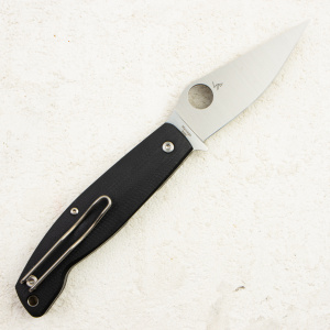 Нож Spyderco Pattadese, CPM S30V, G10 Black, C257GP Нож Spyderco Pattadese, CPM S30V, G10 Black, C257GP