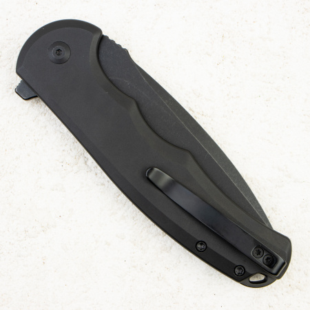 Нож CIVIVI Praxis Button Lock, Nitro-V, Black Aluminum Handle, C18026E-1