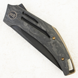 WE Knife Speedliner, CPM 20CV, Shredded Carbon Fiber / Titanium Handle WE Knife Speedliner, CPM 20CV, Shredded Carbon Fiber / Titanium Handle