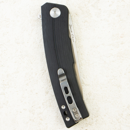 Нож Petrified Fish Magazine, Satin, D2, G10 Black Handle, PFP02D Нож Petrified Fish Magazine, Satin, D2, G10 Black Handle, PFP02D