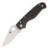 Нож Spyderco ButtonUp, чёрные карбон и G10, C275CFP