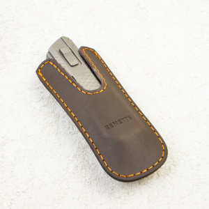 Нож Remette Sharp Leopard, M390, Titanium Gray Handle with Carbon Black/Yellow, ZL301A Нож Remette Sharp Leopard, M390, Titanium Gray Handle with Carbon Black/Yellow, ZL301A