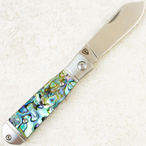 Нож QSP Jumping Jack, Satin, 14C28N, Abalone Handle, QS167-A Нож QSP Jumping Jack, Satin, 14C28N, Abalone Handle, QS167-A