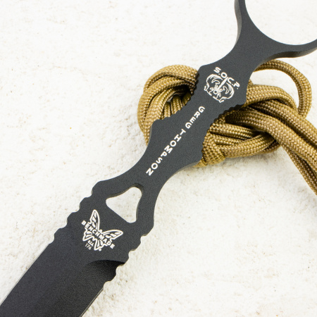 Нож Benchmade SOCP Dagger, 440C Black, Tan Sheath, 176BKSN